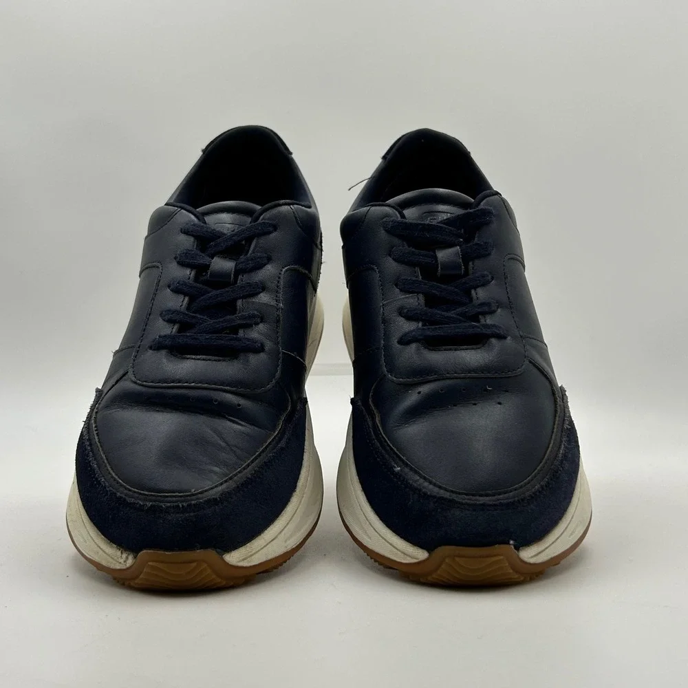FitFlop Vitamin FF Sneakers Womens‎ Sz 9 Navy Blue Leather Suede Comfort Walking